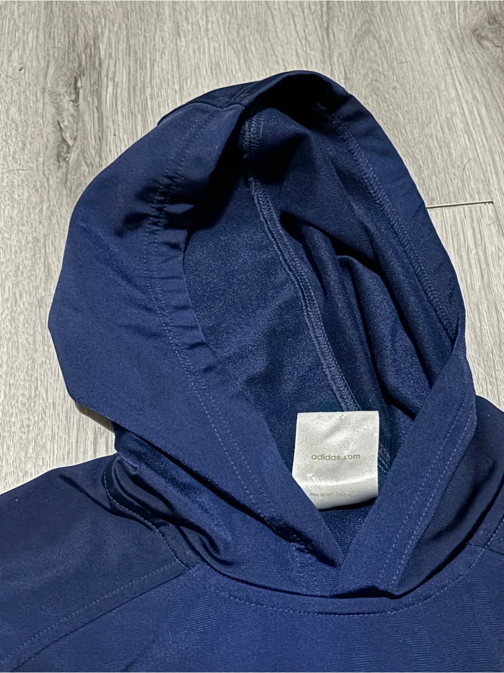 adidas Men’s Track Jacket Navy Blue Size Small - Picture 4 of 8